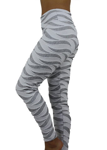 Grey Zebra jaquard